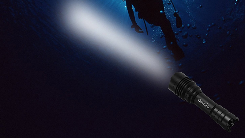 OxyLED DF10 Diving Flashlight, $27 with code OXDF10SE
